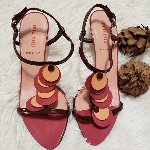 Miu Miu Shoes - SOLD!!!!!MiuMiu Kitten Heel Sandals